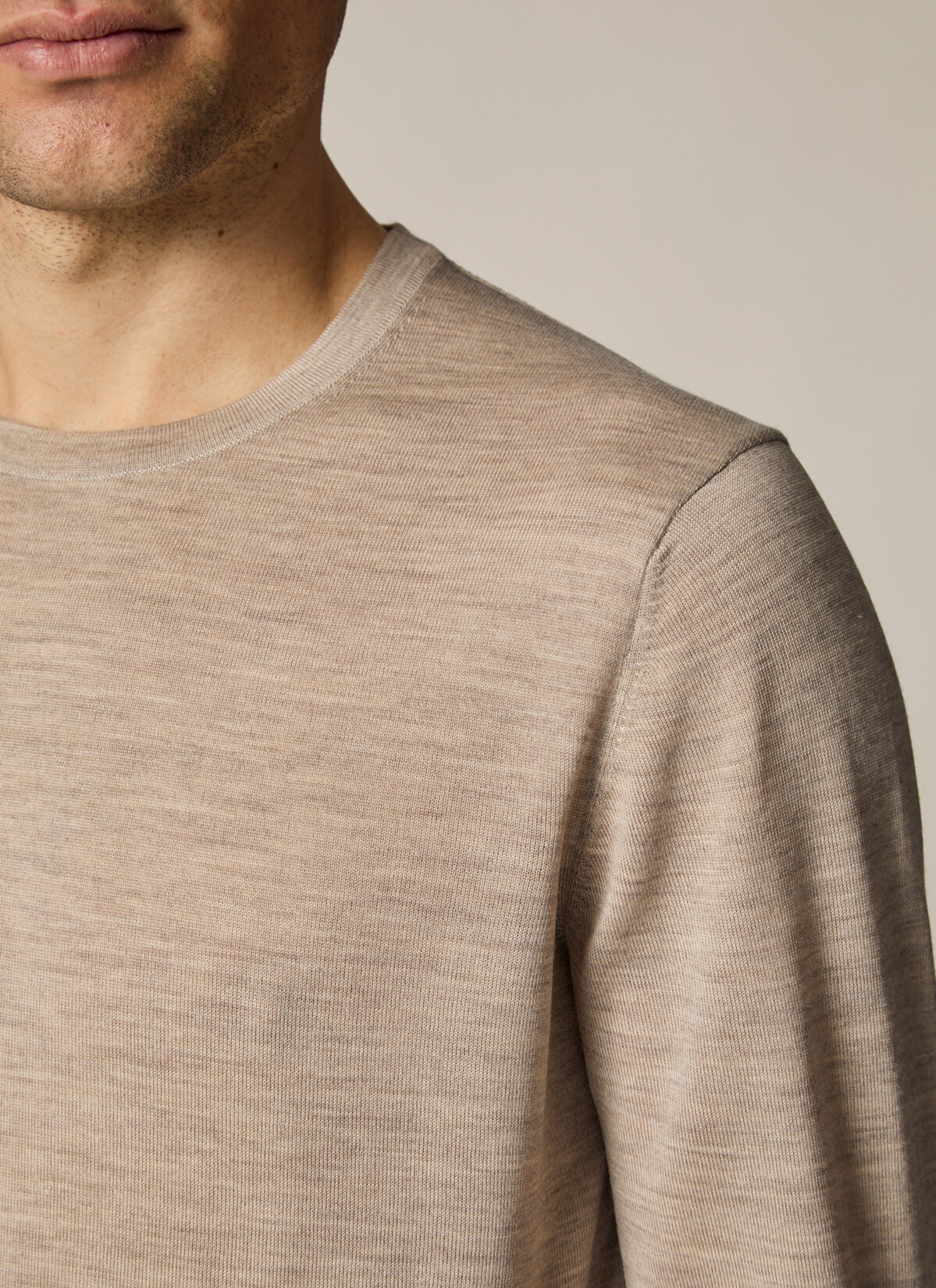 Pullover Rundhals 1/1 Arm, Beach Detailansicht 2