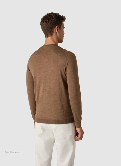 Pullover Rundhals 1/1 Arm width=