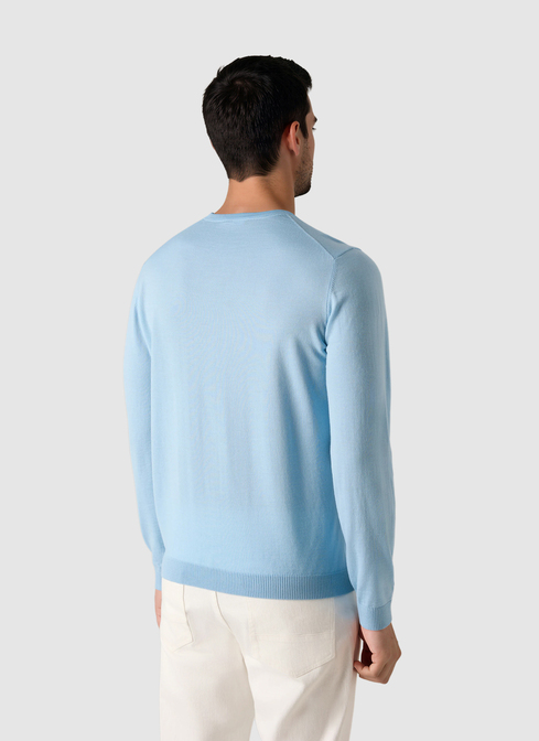 Pullover Rundhals 1/1 Arm width=