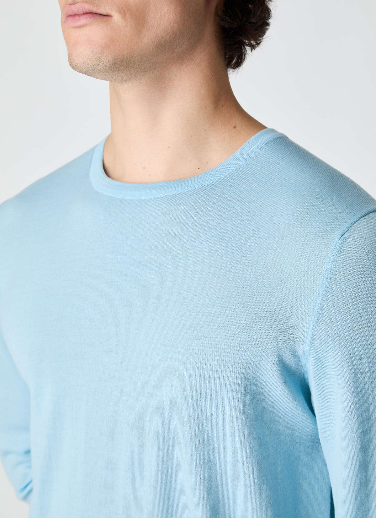 Pullover Rundhals 1/1 Arm, Stream Detailansicht 2