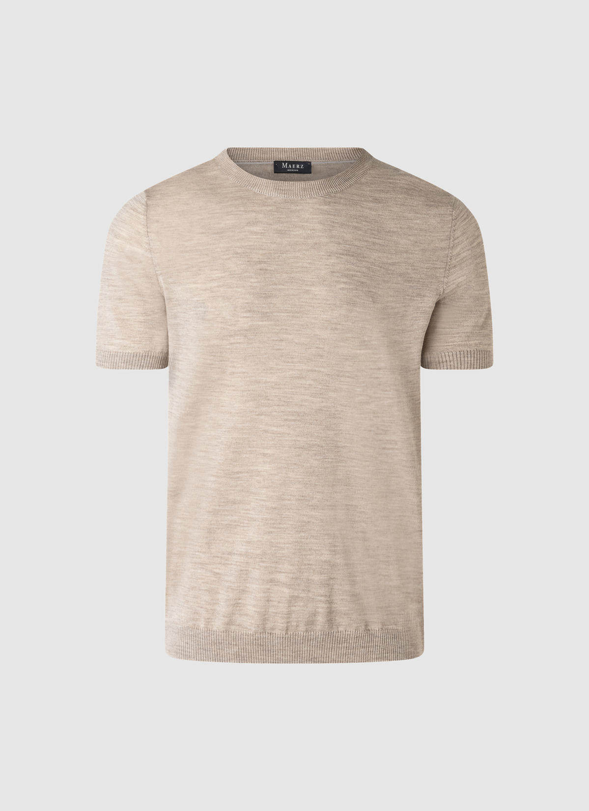 Pullover Rundhals, Iced Latte