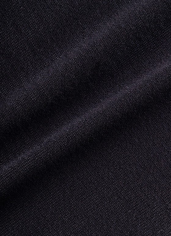 Pullover Rundhals Navy Frontansicht