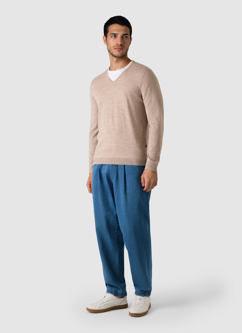 Pullover V-Ausschnitt 1/1 Arm width=