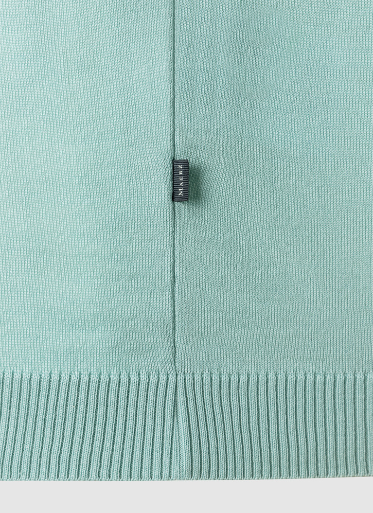 Pullover V-Ausschnitt 1/1 Arm, Iced Mint Detailansicht 1