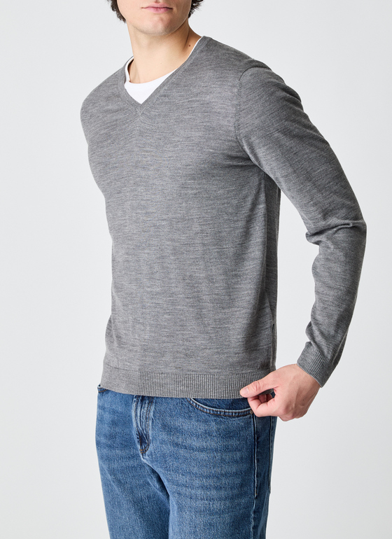 Pullover V-Ausschnitt 1/1 Arm Gresh Frontansicht