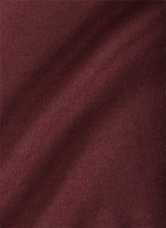 Pullover Rollkragen 1/1 Arm Barolo Wine Frontansicht