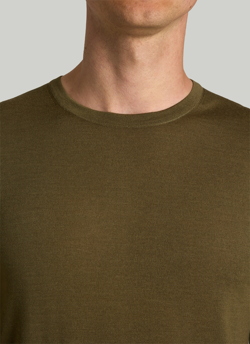 Pullover Rundhals 1/1 Arm width=