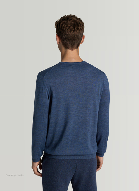 Pullover Rundhals 1/1 Arm width=