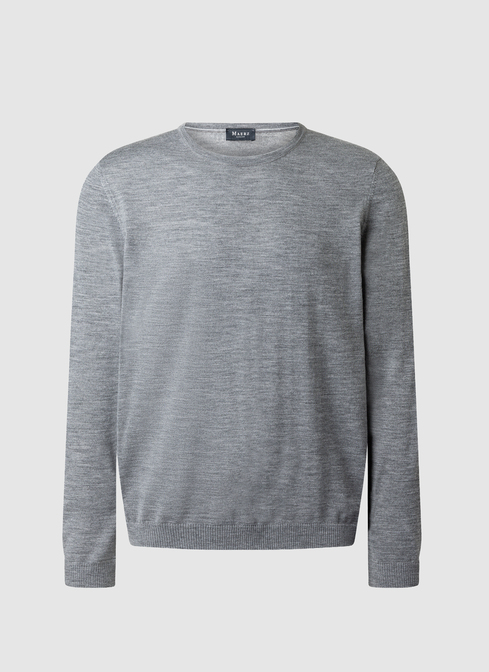 Pullover Rundhals 1/1 Arm width=