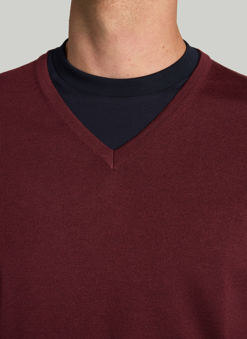 Pullover V-Ausschnitt 1/1 Arm width=