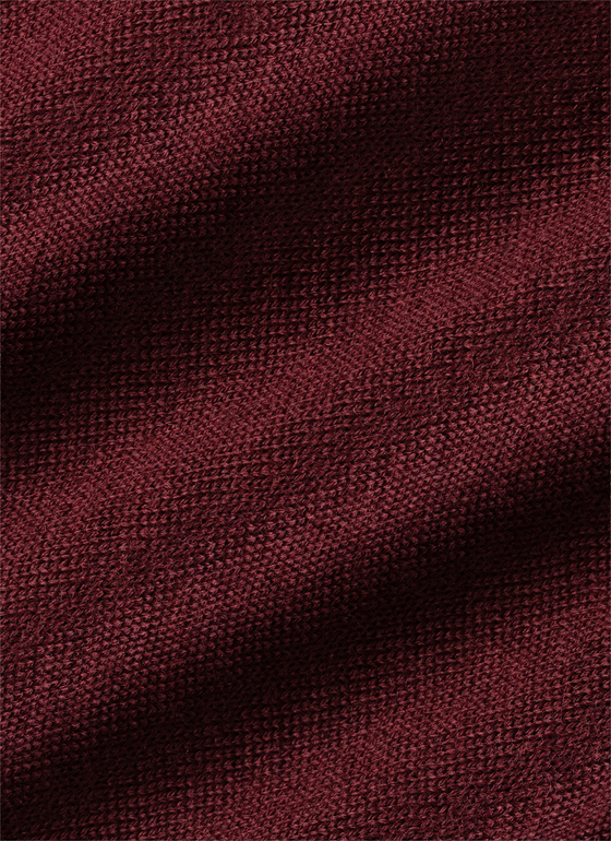 Pullover V-Ausschnitt 1/1 Arm Barolo Wine Frontansicht
