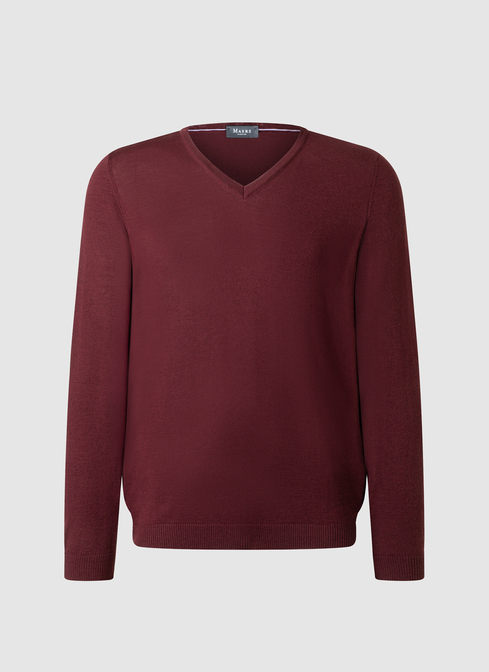 Pullover V-Ausschnitt 1/1 Arm width=