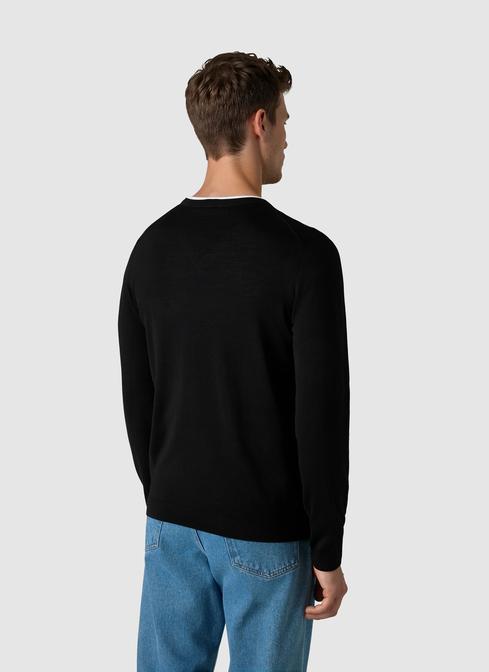 Pullover V-Ausschnitt 1/1 Arm width=