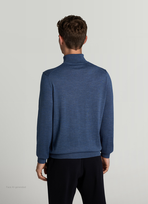 Pullover Rollkragen 1/1 Arm width=
