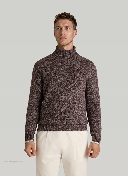 Pullover Rollkragen 1/1 Arm width=