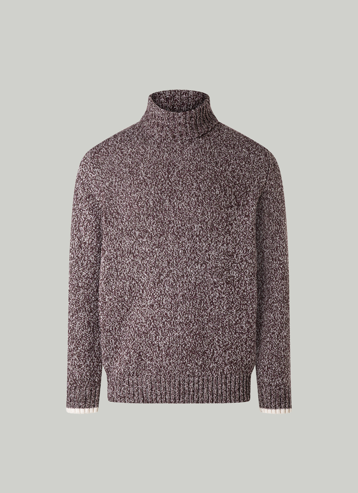 Pullover Rollkragen 1/1 Arm, Mellow Cherry