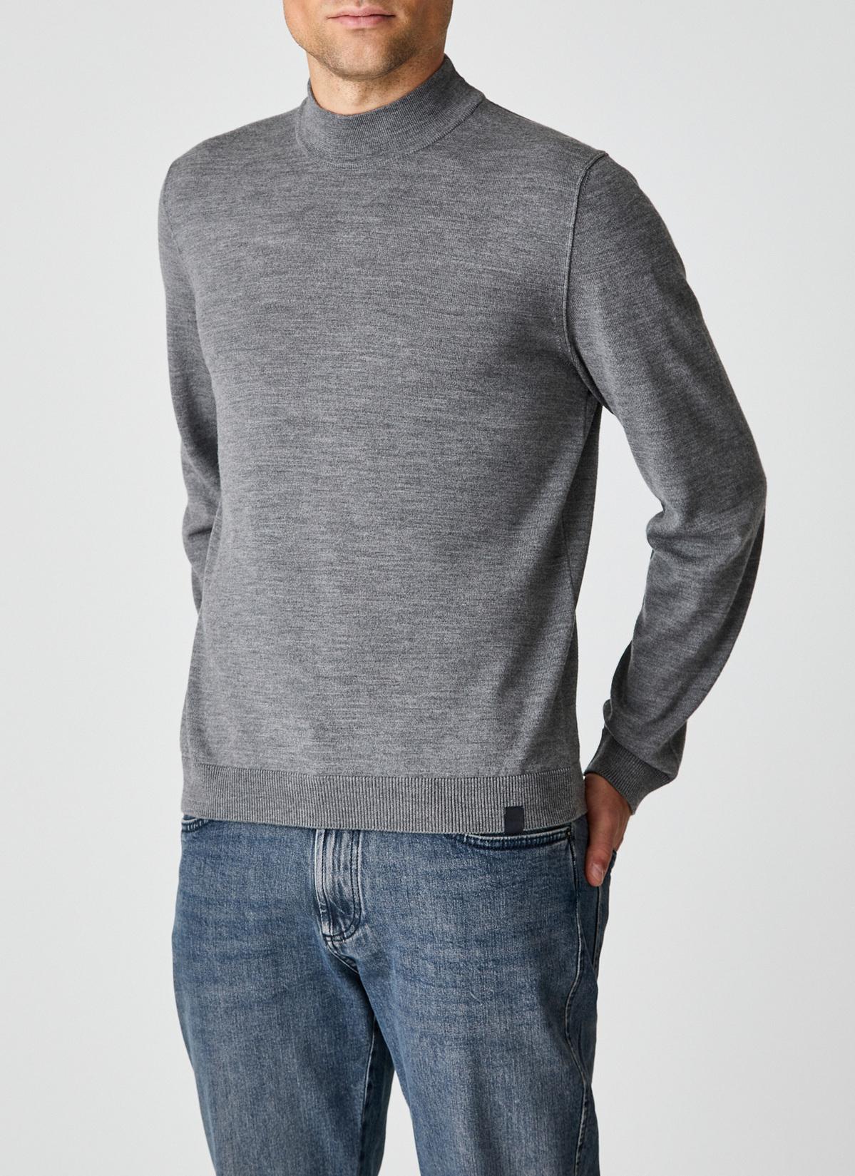 Pullover Stehkragen 1/1 Arm, Gresh Detailansicht 1