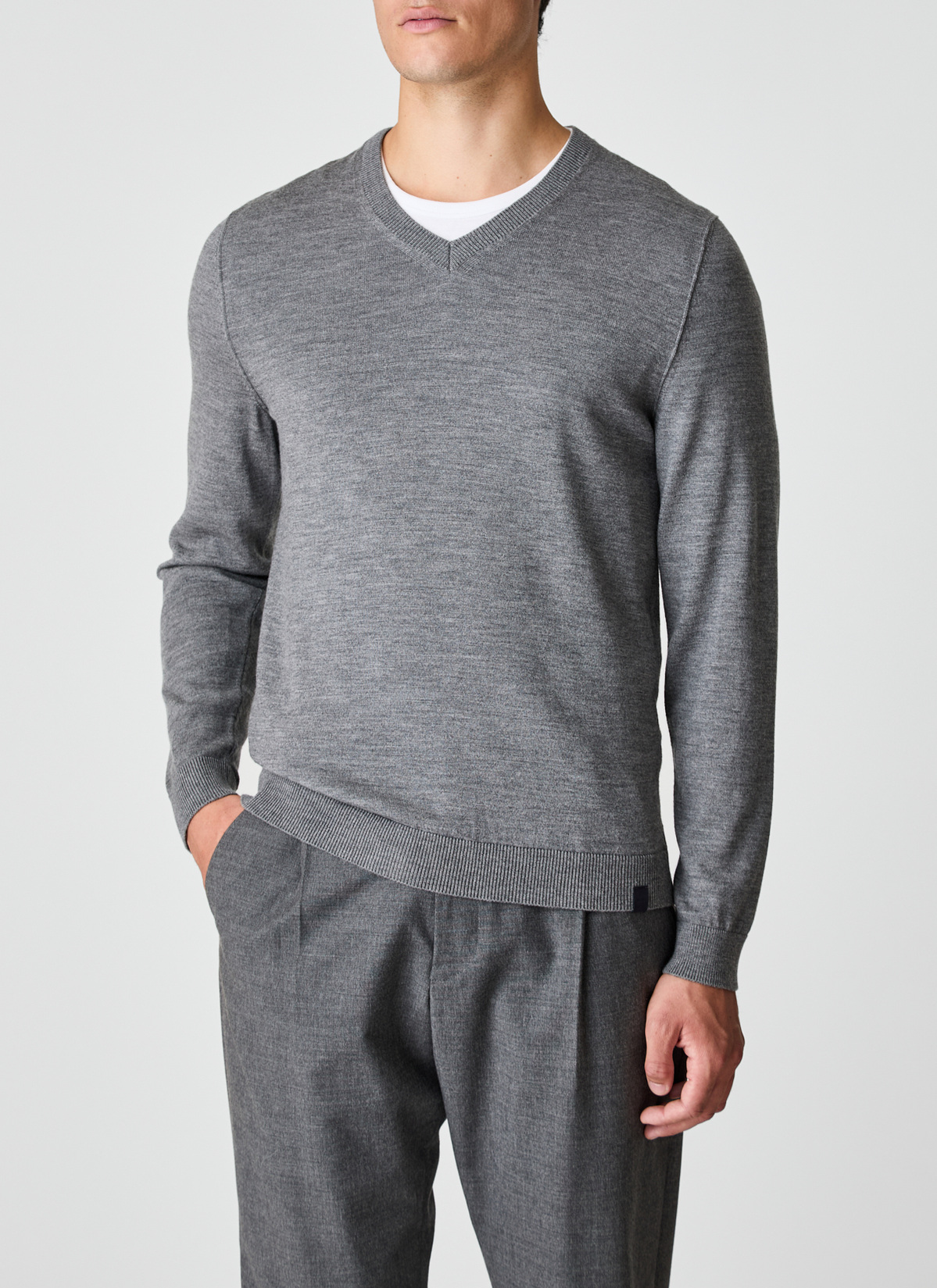 Pullover V-Ausschnitt 1/1 Arm, Gresh Frontansicht