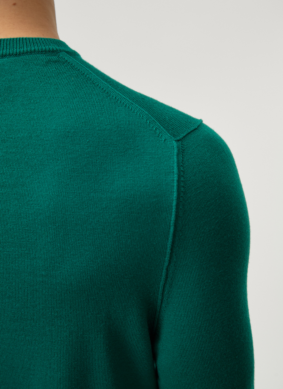 Pullover Rundhals 1/1 Arm, Deep Meadow Detailansicht 1