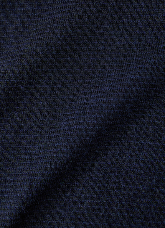 Pullover Rundhals 1/1 Arm Deep Sea Frontansicht