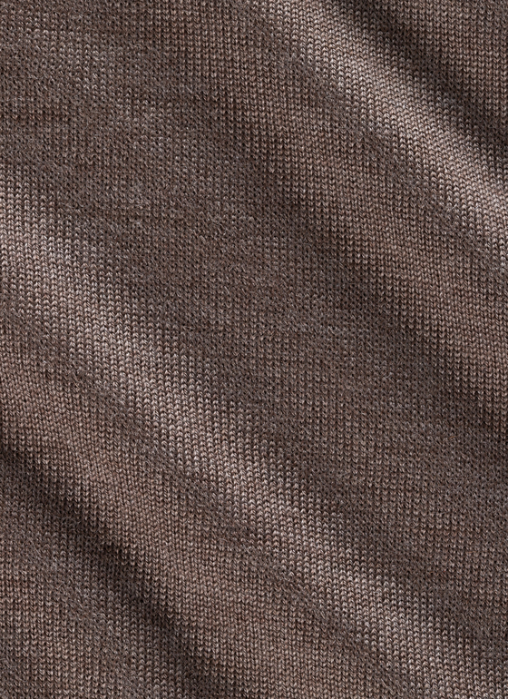 Pullover Rundhals 1/1 Arm Cedar Wood Frontansicht