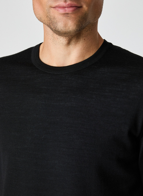 Pullover Rundhals 1/1 Arm width=
