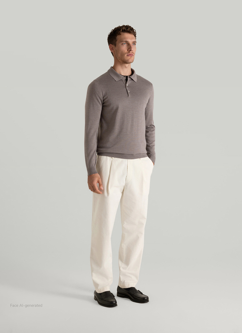Pullover Polokragen width=