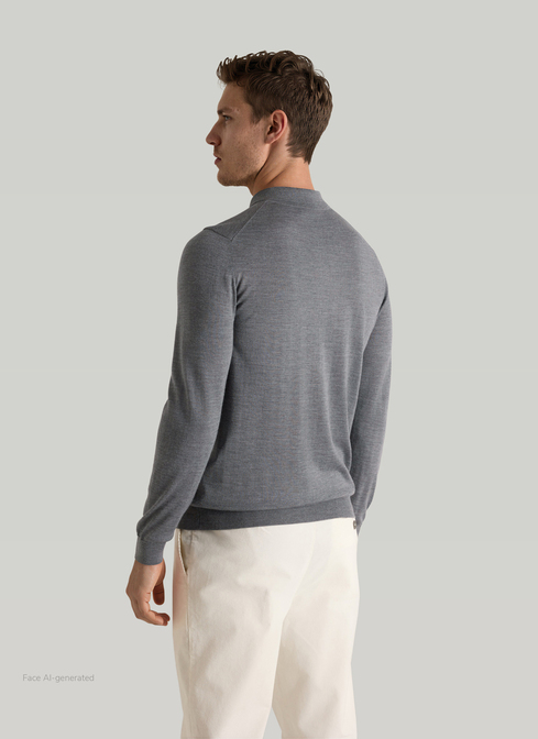 Pullover Polokragen width=