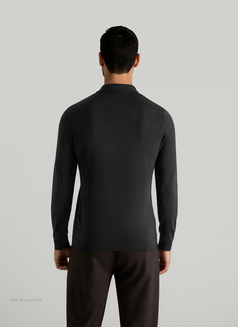Pullover Polokragen width=