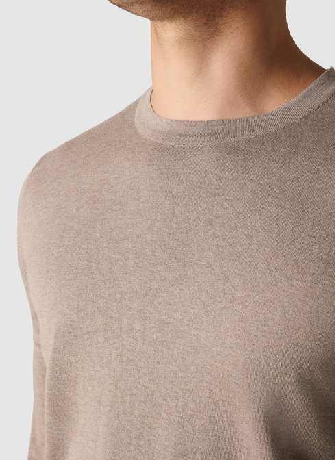 Pullover Rundhals 1/1 Arm width=