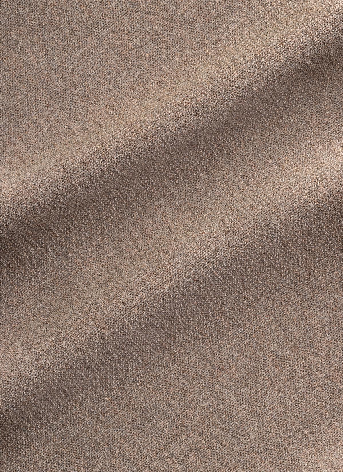 Pullover Rundhals 1/1 Arm, Pale Brown 