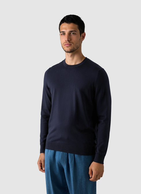 Pullover Rundhals 1/1 Arm width=