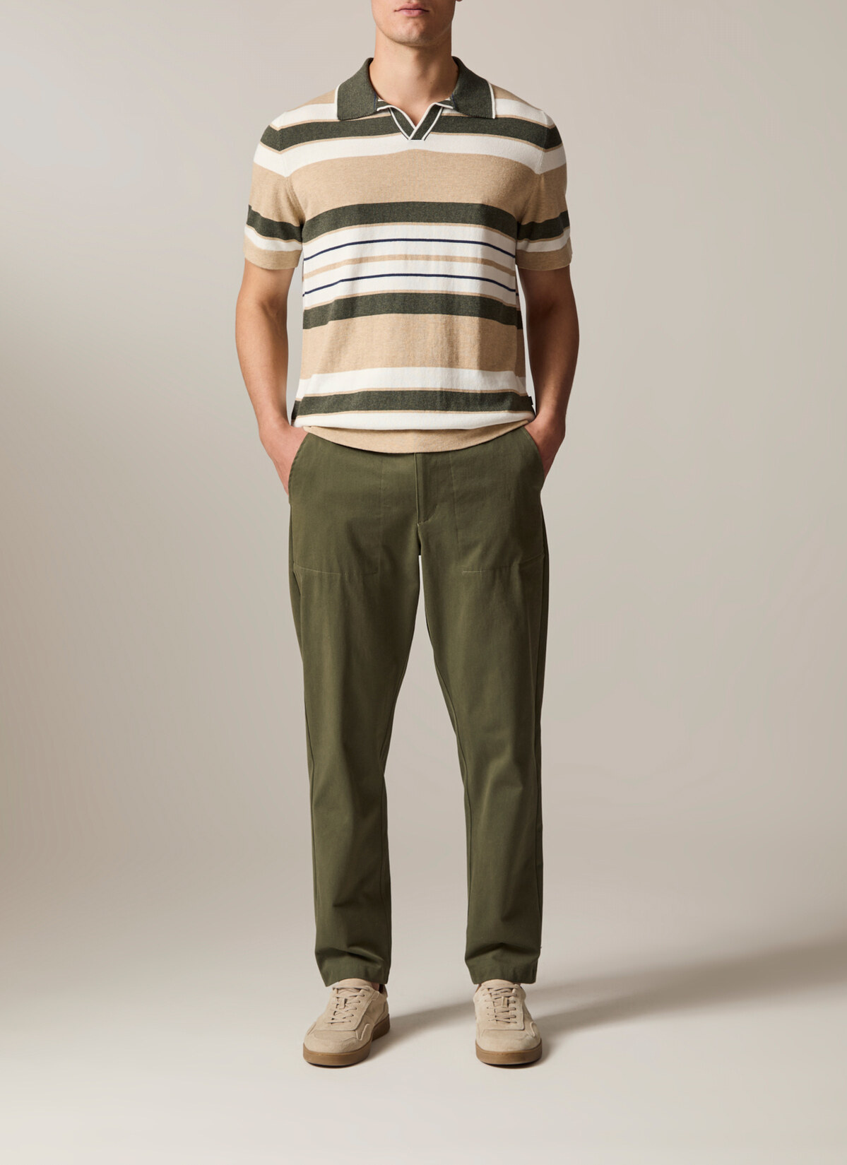 Poloshirt, Iced Coffee Detailansicht 2