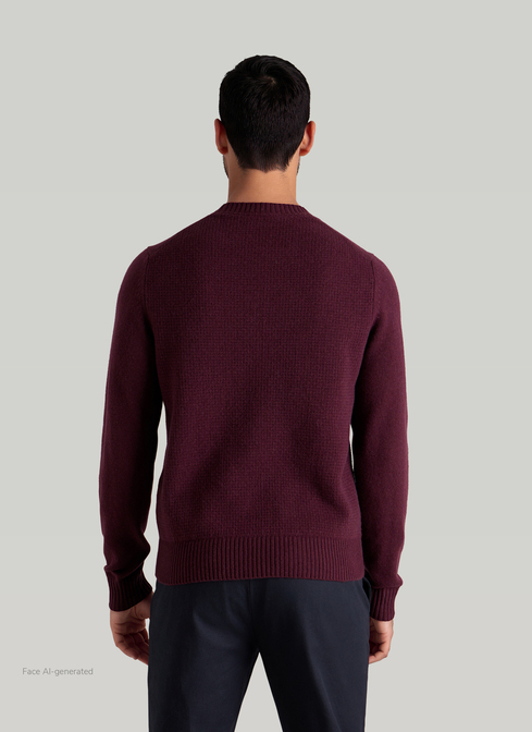 Pullover Rundhals 1/1 Arm width=