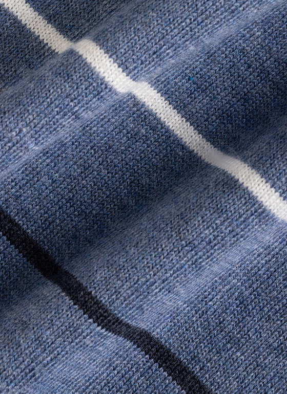 Pullover Rundhals 1/1 Arm Blue Sky Frontansicht