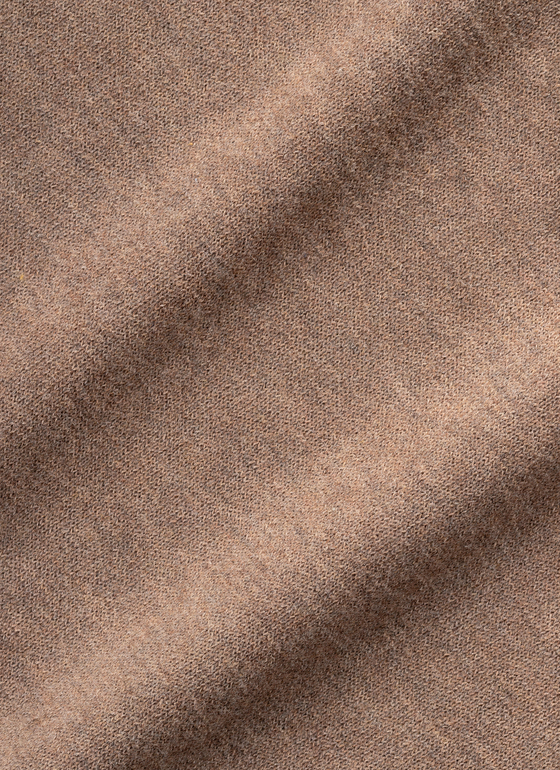 Pullover Polo 1/2 Arm Frappuccino Frontansicht