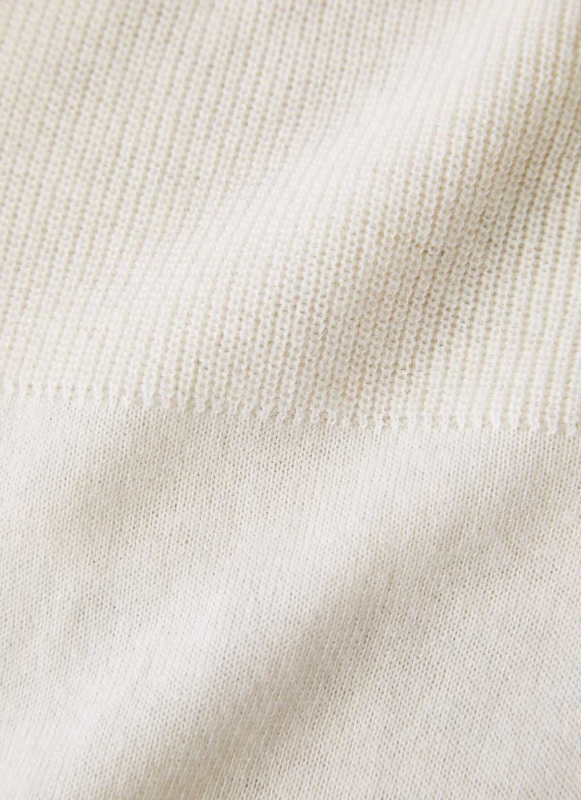 Pullover Troyer 1/1 Arm, Off White 