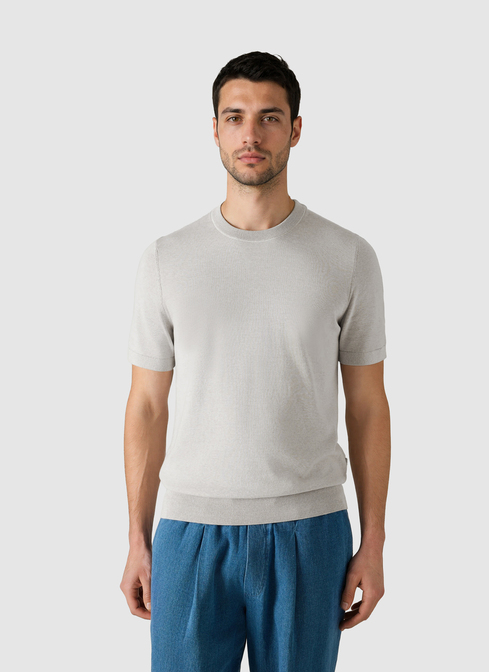 Pullover Rundhals 1/2 Arm width=