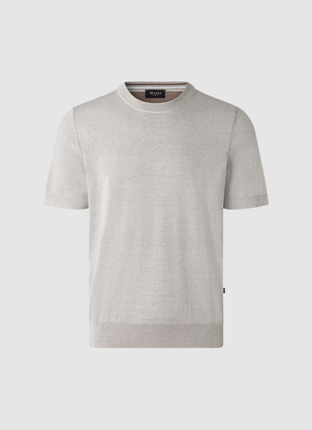 Pullover Rundhals 1/2 Arm, Frappuccino