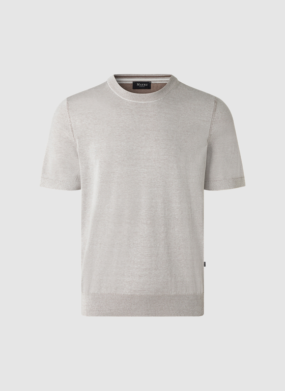 Pullover Rundhals 1/2 Arm Frappuccino Frontansicht