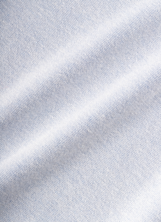 Pullover Rundhals 1/2 Arm Blue Sky Frontansicht