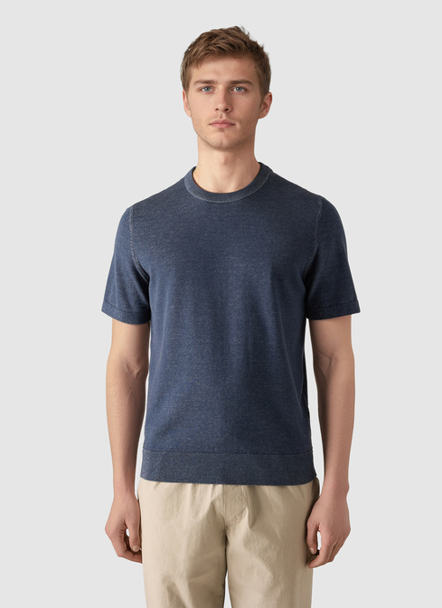 Pullover Rundhals 1/2 Arm width=