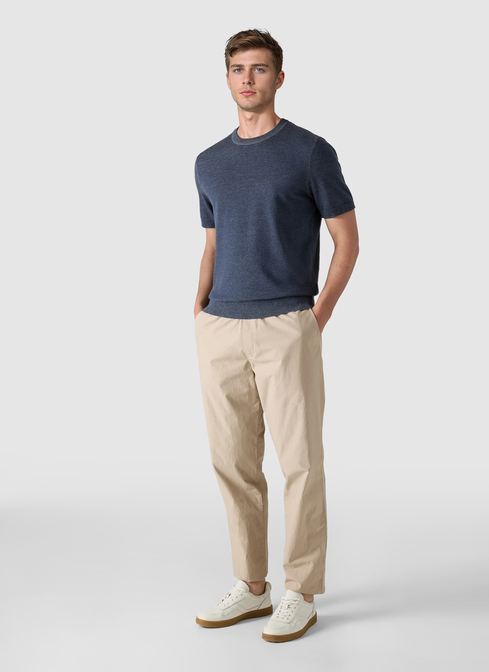 Pullover Rundhals 1/2 Arm width=