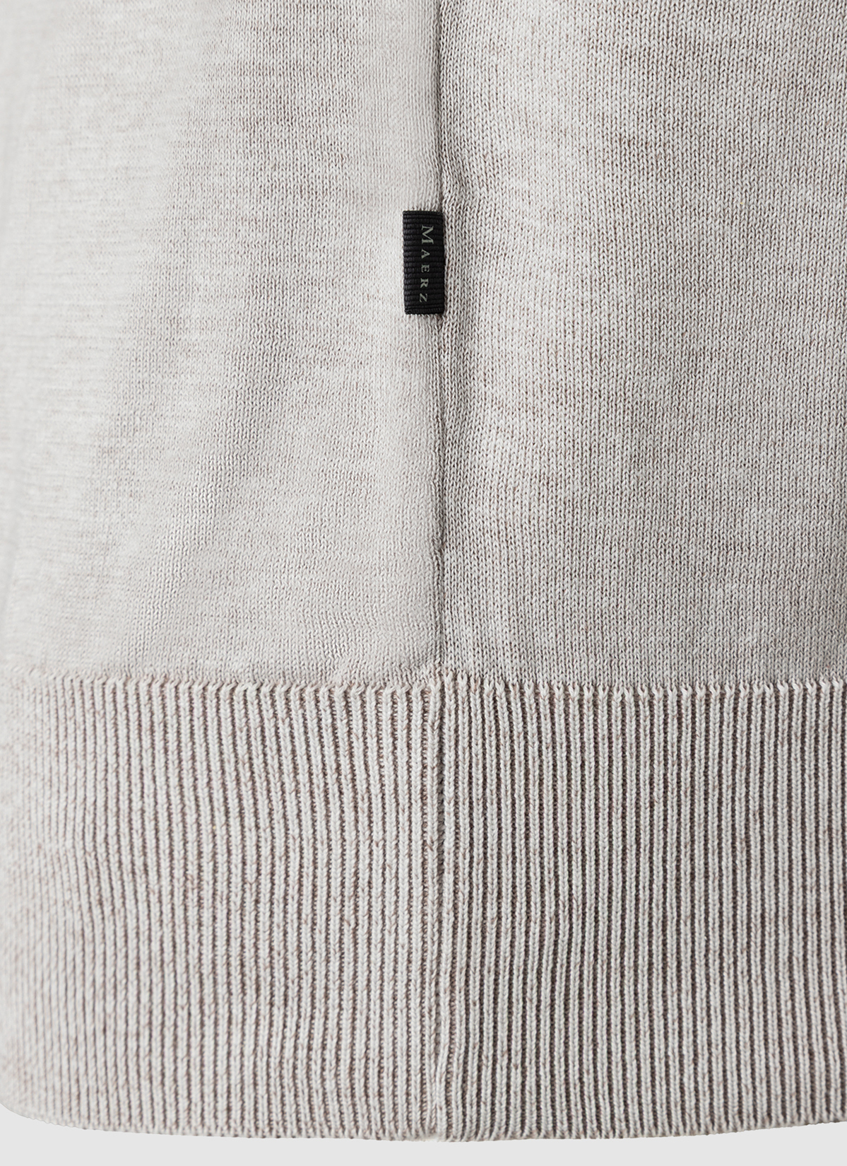 Pullover Rundhals 1/2 Arm, Frappuccino Detailansicht 1