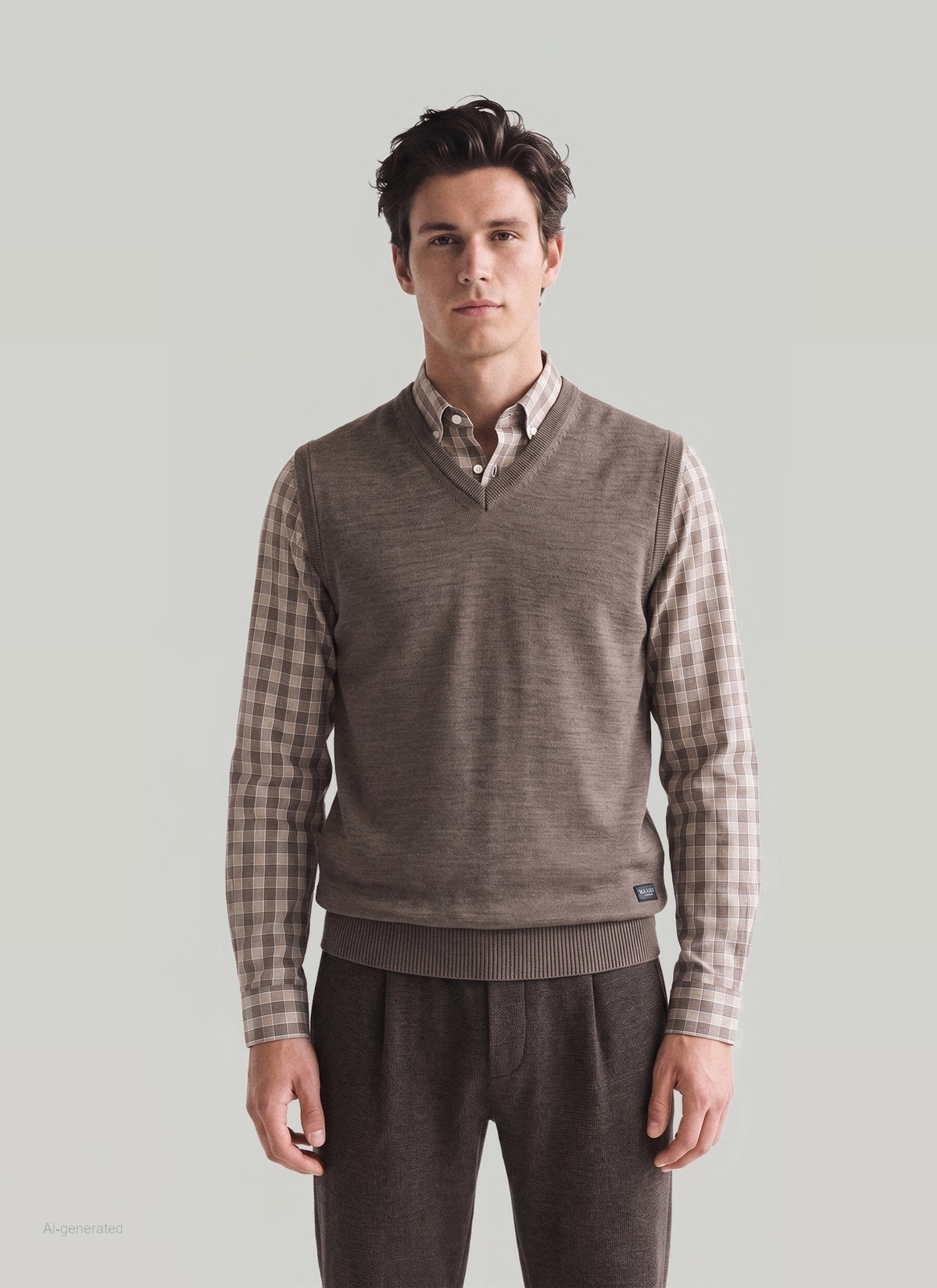 Classic Line: Pullunder, Brownie Frontansicht