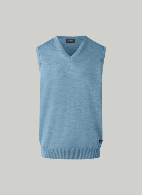 Classic Line: Pullunder Polar Blue Frontansicht