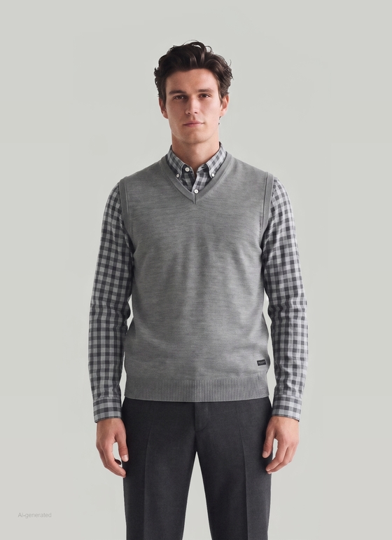 Classic Line: Pullunder Shark Skin Frontansicht