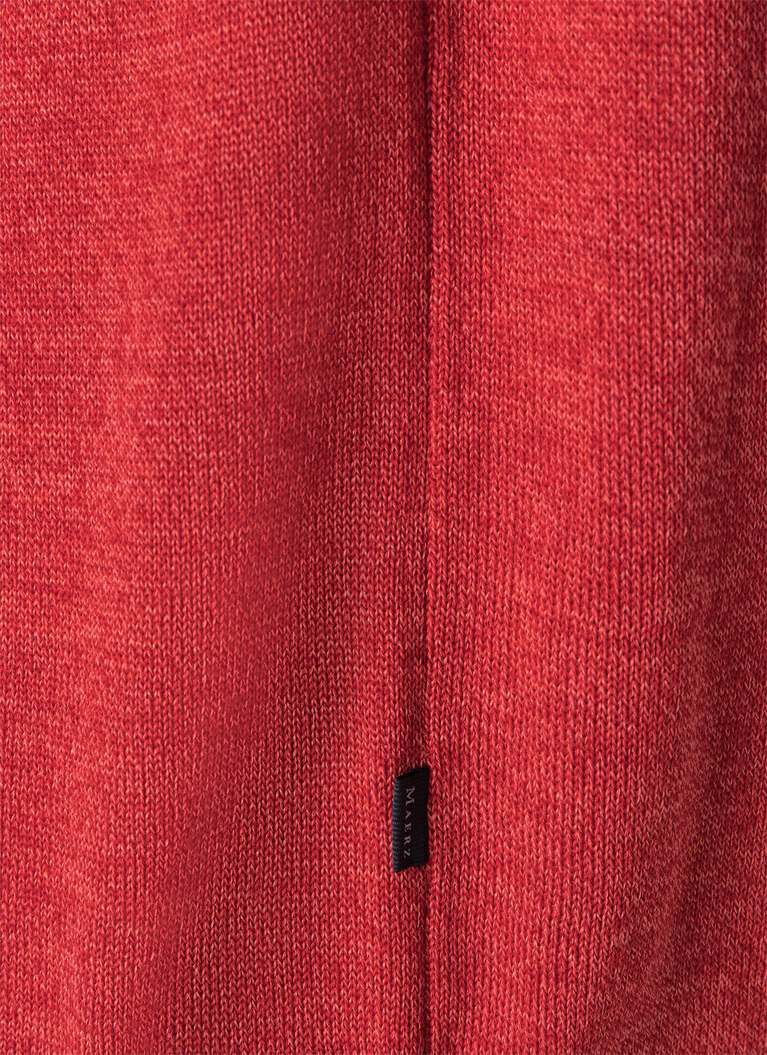 Pullover V-Ausschnitt 1/1 Arm, Cinnabarite Detailansicht 1
