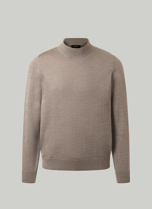 Classic Line: Stehbund-Pullover width=