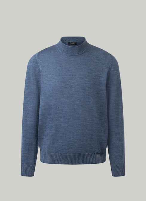Classic Line: Stehbund-Pullover width=